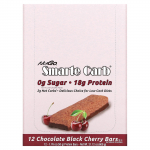 NuGo Nutrition, Smarte s&uuml;sivesikubatoon, &scaron;okolaadimust kirss, 12 batooni, 1,76 untsi (50 g) Iga