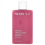 Medix 5.5, Kehakreem, Vanuse tagasip&ouml;&ouml;ramine, Retinool + feruulhape, 3 fl oz (89 ml)