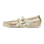 Onitsuka Tiger MEXICO 66 Flat Mary Jane Shoes Women's Gold 1182A708-250 36