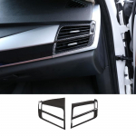 BMW X5 F15 2014-2018 jaoks Ehtne s&uuml;sinikkiust Auto keskkonsooli k&auml;igukangi m&otilde;lema poole katteviimistlus Siseauto lisatarvikud 3