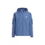 adidas Originals vabaaja lihtne mitmek&uuml;lgne kapuutsiga jakk, unisex, tumesinine M