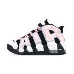 Nike Air More Uptempo Keskmise k&otilde;rgusega Vintage Korvpallijalatsid Naiste Must Valge Roosa DQ6200-001(Team47-) 38 white