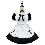 Jaapani Must Lolita Neiu Kleit - Pehme Klassikaline Alice Kohviku Stiil XXXL must