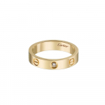 Cartier Love Seeria Klassikaline Kruvir&otilde;ngas 4 mm 18K Kuld Teemant Unisex r&otilde;ngas B4056100 Box+Shopping Bag,60,Warranty Not Included
