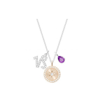 Swarovski T&auml;hem&auml;rk Kaljukits Kaelakee Lilla Kristall Naiste kaelakee 5349216 Box (Random Color)