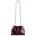 COS Mini T&otilde;mbetraadiga Disain Nahast Crossbody Kott Naiste kotid Veinipunane 1214224028 Burgundy