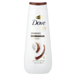 Dove taastav keha&scaron;ampoon, kookosp&auml;hkli ja kakaov&otilde;iga, 650 ml (22 fl oz) white