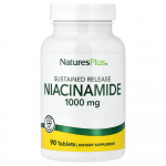 Nature's Plus Niasiinamiid pikaajalise vabanemisega 1000 mg, 90 tabletti 90 pcs - 1 ea