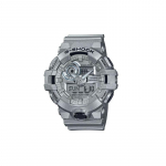 Casio LCD/n&otilde;elaga kahekordse n&auml;iduga seeria G-SHOCK 200 meetrit veekindel kvartskellast liikumisega vaikrihm Jaapani ja Korea kell unisex h&otilde;bedane GA-700FF-8AJF h&otilde;be