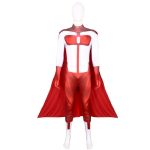V&otilde;itmatu Omniman Cosplay Kost&uuml;&uuml;m Pol&uuml;ester &Uuml;likond Lavaesinemiseks Ja Konventsioonideks Omni Man,Adult 180 red