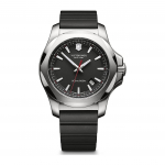 VICTORINOX Roostevabast terasest korpus Must Must kummist Kingitus I.N.O.X. Vaata, (316L / sepistatud), T&auml;ht, Rihm, Ese, 241682.1 must
