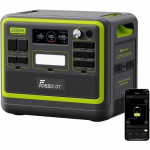 FOSSIBOT F2400 LiFePO4 Aku Elektrigeneraator -2048Wh 2400W Kaasaskantav Elektrijaam Energiajaam-Telkimine RV UPS-APP roheline