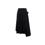 Y-3 FW21 K&uuml;lgn&ouml;&ouml;pidega As&uuml;mmeetriline Midi K&otilde;rge V&ouml;&ouml;koht Seelik Naiste seelikud Must GV2780 M black