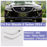 ABS Kroom Mazda 6 Sedaanile 2014 - 2016 Esitulede Udutulede Lambi Raami Kulmude Liistude Dekoratsioonikate Sisekujunduse Lisatarvikud