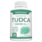 Tudca (Tauroursodeoks&uuml;hoolhape) 1000 mg toidulisand, 120 kapslit pudelis 120 Capsules white