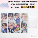 Stray Kids SKZ 6. f&auml;nnikohtumine STAY in Our Little House Ametlik veebip&otilde;hine POB-fotokaart Liikme valik OT8