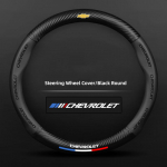 Chevrolet Camaro Colorado Volt Z71 Sail Corsa Aveo Matiz Onix s&uuml;sinikkiust nahast auto rooliratta kate Auto lisatarvik