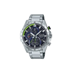Casio Edifice Scuderia Alpha Tauri Vormel 1 V&otilde;idus&otilde;idu Koost&ouml;&ouml; Veekindel Spordikvartskell Roostevabast Terasest Rihm Meeste Kellad Sinine EFR-571AT-1A Silver Strap