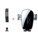 Autos kasutatav telefoni hoidik Benz B-klassile GLA EQA W247 H234 2020-2023 Mobiilne tugi Spetsiaalne fikseeritud kronsteini alus Juhtmevaba laadimise alus Mechanical bracket white
