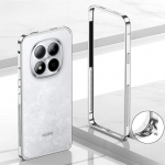 Alumiiniumisulamist Sle Metallist &Auml;&auml;risega Telefoni&uuml;mbris Redmi Note 15 Pro Plus POCO M8 Pro jaoks &Uuml;li&otilde;huke Soojuseralaldus Metallraamiga Kate RM Note15 ProPlus h&otilde;be
