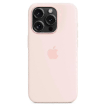 iPhone 15 Pro Max silikoon&uuml;mbris MagSafe &uuml;hilduvusega - phnyds must