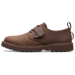 Clarks Nahast Briti Derby Pulma K&otilde;rgust Suurendavad Vabaaja Kingad Meeste Kingad Tume Pruun 261789837 43 gray