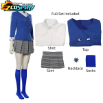 Naiste Veronica Sawyer Cosplay Kost&uuml;&uuml;m Riided Halloweeni Heathers the Musical Kost&uuml;&uuml;m Seelik &Uuml;likond S gray