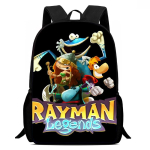 Kerge Multikaga Mochila Rayman Legends Prindiga Koolikott, Laste Koolikotid Poistele ja T&uuml;drukutele, Laste Seljakott Vastupidav