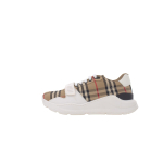 Burberry Ramsey Vintage Check Suede Nahk Archive Biege Valge 80485771 43.5