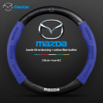 Mazda Roolikate Ehtne Nahk S&uuml;sinikkiud Sobib Axela Atenza CX30 CX4 CX5 CX8 CX3 CX9 CX50 CX60 CX70 CX80 MX30