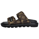 LOUIS VUITTON Pl&auml;tud Naiste Pruunid 1AHMDJ 37 black