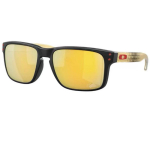 Oakley 9244 Holbrook A Prizm ruudukujulised p&auml;ikeseprillid Unisex p&auml;ikeseprillid 9244-HOLBROOK-A 83 (Black Frame/Green Lens) yellow