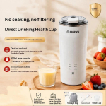 220V Mini sojapiimamasin Elektriline mahlapressi mikser Seina purustav masin Sojapiima valmistaja Hommikus&ouml;&ouml;gimasin 300 ml one size beige