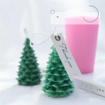 J&otilde;ulupuu silikoonk&uuml;&uuml;nlavorm DIY kipskrohvvorm seedrikujulised silikoonvormid k&uuml;&uuml;nla jaoks