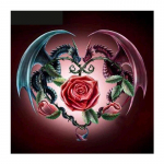 5D Teemantmaal T&auml;ielik koomiksiteemantide kingitus Mosaiik Kaunista Teemanttikandid 30x30