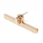 Metallist klambriga keeratavad lukud keeratav lukk DIY nahast k&auml;ekott &Otilde;la metallist kott pandlad koti tarvikud