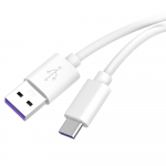 Huawei C-t&uuml;&uuml;pi USB-kaabli P20 Pro lite Mate 9 10 Plus lite C-t&uuml;&uuml;pi superlaadimiskaabli jaoks valge