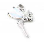 Les Tr&eacute;sors De Lily [A9262] &ndash; h&otilde;bedane ripats 'Tinkerbell' White Boreal valge