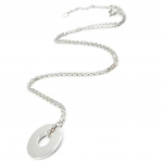 Les Tr&eacute;sors De Lily [I3686] - Collier Argent 'Zen' h&otilde;be