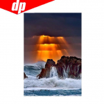 maaliline valgus Teemanttikandid 5D DIY Teemantmaal Ristpistes Pilt T&auml;is&uuml;mar teemant 20X30