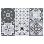 Les Tr&eacute;sors De Lily [Q5594] - Hall plastifitseeritud alusmatt  Boho  (t&scaron;ekid) - 43x28&nbsp;cm hall