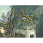 Teemantmaal, metsik kr&uuml;santeem, mosaiik, pilt kividest 5d tikandid ristpistes 20X30CM