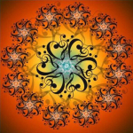 DIY Teemantmaal Ristpistes Sinine Mandala Kettakomplektid Tikand 5D Pildid K&auml;sit&ouml;&ouml; 30X30CM