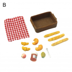 Punktid 1/12 Miniatuurse Nukumaja R&ouml;stsai Puuviljad K&ouml;&ouml;gin&otilde;ud Korviga Mudel M&auml;nguasi B