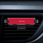 Gravity mobiiltelefoni hoidik autosse kinnitatava &otilde;huventilaatori klambriga GPS-i hoidiku alusklamber Magnetilise telefonihoidikuta iIPhone Xiaomi jaoks must