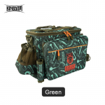 Kingdom Fishing Bags landikott 1000D veekindel nailon suure mahutavusega multifunktsionaalne 863g 31x18x16cm kalastuskohver Mudel LYB-13 LYB-13 roheline