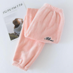 Flanell pidžaamad p&uuml;ksid Paarid Mugavad kodup&uuml;ksid S&uuml;gistalv Paksemad P&uuml;ksid &Ouml;&ouml;r&otilde;ivad Naiste Pehmed unep&uuml;ksid Salongir&otilde;ivad XL roosa