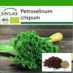 SAFLAX &ndash; Orgaaniline &ndash; Samblaline k&auml;harpetersell &ndash; 800 seemet &ndash; Potisubstraadiga paremaks kasvatamiseks &ndash; Petroselinum crispum