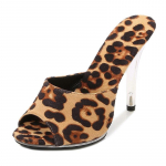 Naiste seksikad kontsaga sandaalid 11 cm k&otilde;rge moe kontsaga t&uuml;drukute kinga suss 2022 suvesandaalid 43 leopard