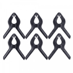 Andoer 6tk plastikust tiheda klambriga klambriga fotovarustus universaalne fotostuudio jaoks 6pcs